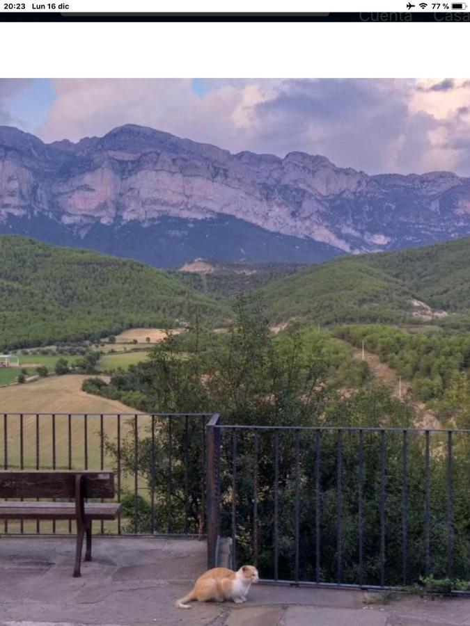 Vistas A La Montana En Un Pueblo Con Encanto. El Pueyo de Araguás المظهر الخارجي الصورة